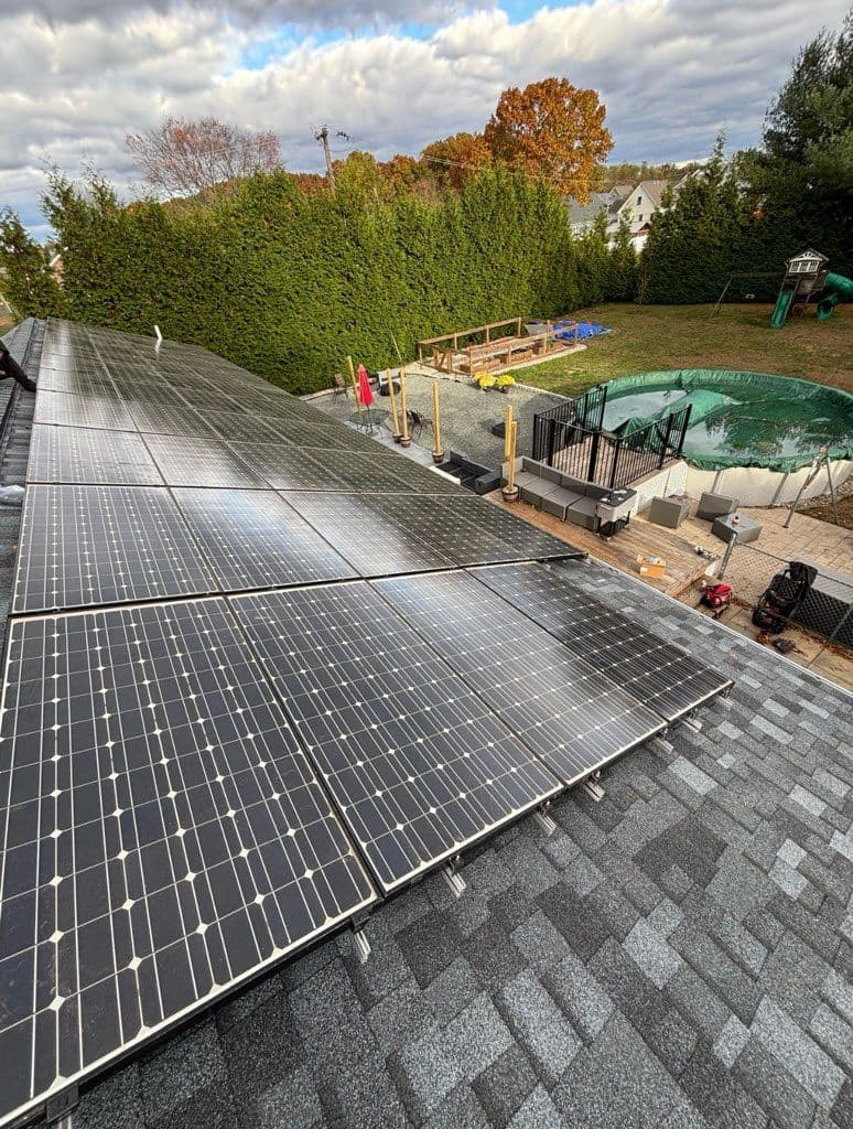 Gallery photos for Efficient Solar Panel Detachment and Roof Replacement in New Canaan: Image #2