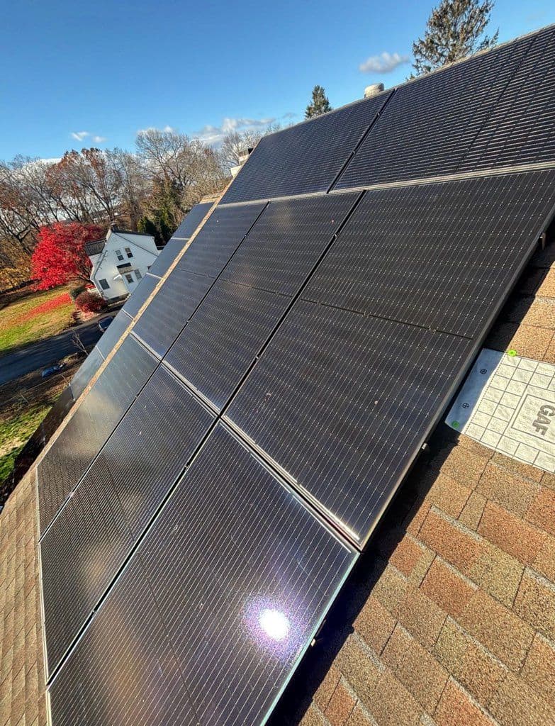 Gallery photos for Roof and Solar Panel Protection Project in Milford CT: Image #1