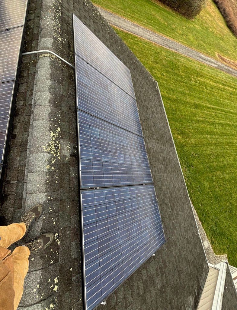 Gallery photos for Ensuring Safe Solar Panel Handling During Roof Replacements: Image #1