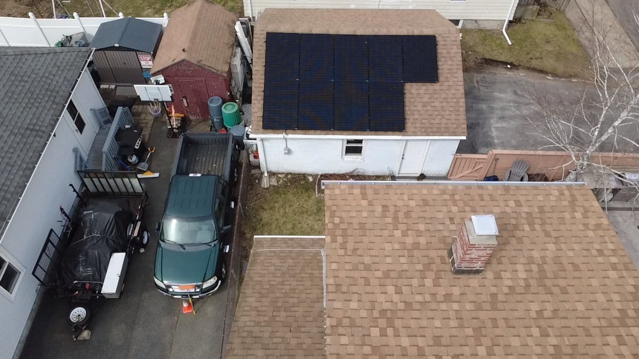Gallery photos for Solar Detach and Reset with Full Roof Replacement in Pawtucket RI: Image #2